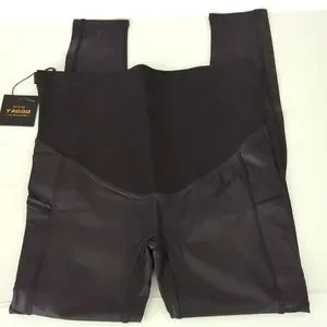 Tagoo Tagoo | Pants & Jumpsuits | New Tagoo Faux Leather Maternity Black ...
